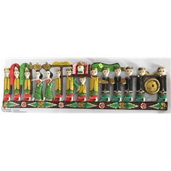 APPROX 3' WIDE WALL WOOD CARVING DECOR