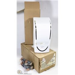 TWO BOXES WITH FLUSH MOUNT REPLACEMENT DOMES