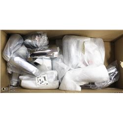 BOX OF NEW DELTA TUB SPOUTS