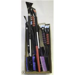 BOX W/9 WINTER WINDSHIELD SCRAPERS