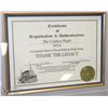 Image 2 : FRAMED LIMITED ARTIST PROOF #43/50 "TITANTIC THE