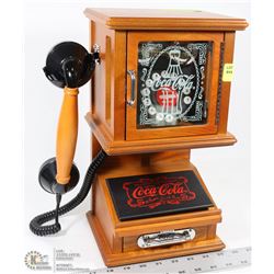 COCA COLA REPRODUCTION TELEPHONE (NOSTALGIC WALL