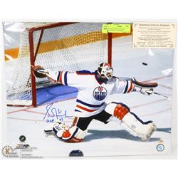 GRANT FUHR GUARANTEED AUTHENTIC AUTOGRAPH