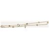 Image 1 : 36) 10K WHITE GOLD DIAMOND BRACELET