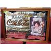 Image 1 : COCA COLA MIRROR 37"X27".