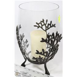 LARGE BRANCHED CANDLE VASE