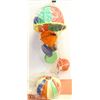 Image 1 : PAIR OF COLORED BALLOON HANGING LAMPS, 1 NEW