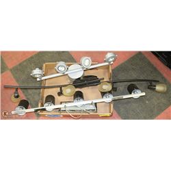 SET OF 3 HALOGEN LIGHT BARS