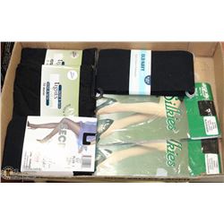 FLAT OF LADIES TIGHTS & NYLONS, SIZE TALL & QUEEN