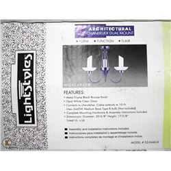 NEW LITESTYLES ARCHITECTURAL CHANDELIER IN BOX