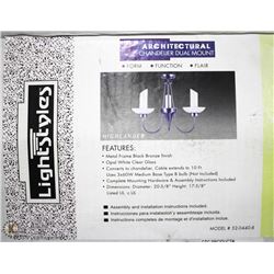 NEW LITESTYLES ARCHITECTURAL CHANDELIER IN BOX