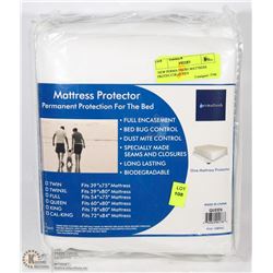 NEW PERMA FRESH MATTRESS PROTECTOR,QUEEN