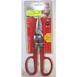 NEW  BESSEY SUPER POWER TIN SNIP 11-1/2" - SELF O