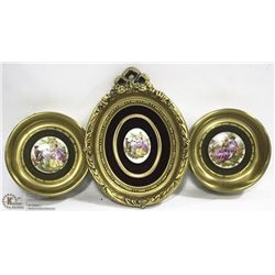 LOT- 3 VINTAGE B&S CREATIONS NEW YORK VICTORIAN