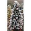 Image 1 : NEW APPROX. 8' FROSTED MULTI LED LIGHTED TREE