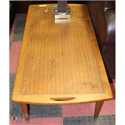 ESTATE SOLID TEAK WOOD COFFEE TABLE