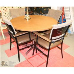 ROUND DINING TABLE WITH 4 CHAIRS HOME