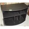 Image 1 : BLACK TV STAND 35"X19"X24"H