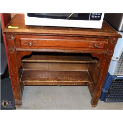 WOOD 31"X16"X30"H WRITING DESK