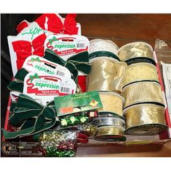 BOX OF RIBBON AND MORE