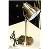 Image 1 : BRUSHED NICKEL DESK LAMP 19"