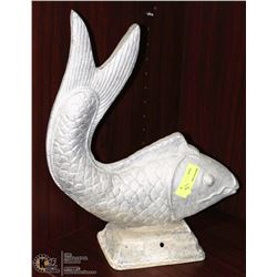 ESTATE METAL FISH ORNAMENT
