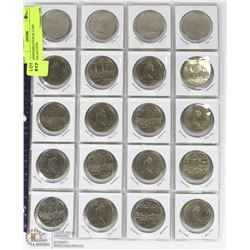 CONFEDERATION $1 COIN COLLECTION
