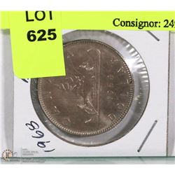 1968 CANADA CANOE DOLLAR