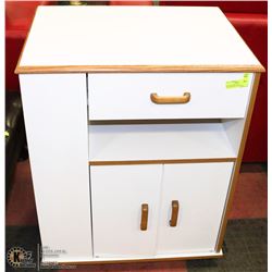 ROLLING MICROWAVE STAND/ISLAND  27"X20"X34"H