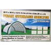 Image 1 : 20FT X 30FT X 12 FT PEAK CEILING STORAGE SHELTER