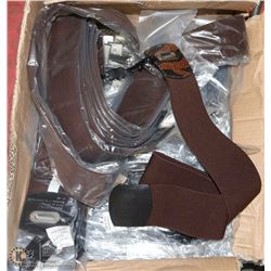 CASE OF 40-60 NEW BELTS AS THEY COME