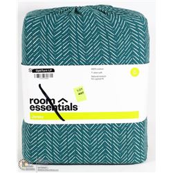 NEW  GREEN TWIN XL SHEET SET