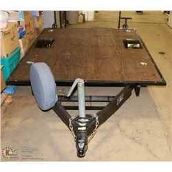 1974 LEISURECRAFT ULTILITY TRAILER WITH NEW DECK