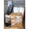 Image 1 : PALLET OF WATER DISPENSERS, GARBAGE CANS AND