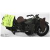 Image 1 : 1:18 HARLEY WWII ARMY MOTORCYCLE.