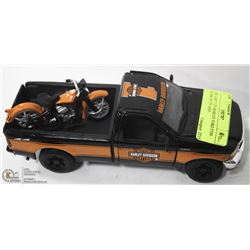 DIE CAST 1:27 HARLEY FORD F350 SUPER