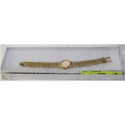 LADIES SEIKO WATCH STAMPED 1/20 14KT YELLOW GOLD