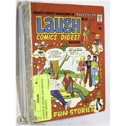 10 PACK OF ARCHIE AND FRIENDS COMIC DIGESTS.