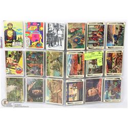 LOT OF 18-1960'S COLLECTOR CARDS INCL BEATLES