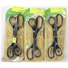 Image 1 : 3 PKS OF 3 NEW SCISSORS