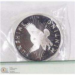 HALF OUNCE .999 SILVER COIN.