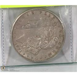 1921 US MORGAN SILVER DOLLAR.