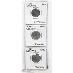 NAZI GERMANY REICHSPFENNIG COINS -3.