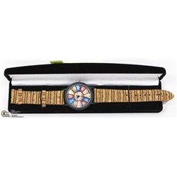 1 LARGE FACE WATCH W/ ROMAN NUMERALS