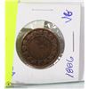 Image 1 : 1886 CANADA LARGE ONE CENT.