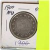 Image 1 : 1900 NEWFOUNDLAND 50 CENT PIECE.