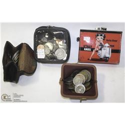 SMALL FLAT WITH BETTY BOOP AND VINTAGE CHANGE