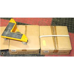 NEW 2-PC CORNER DOLLIES (2 BOXES WITH