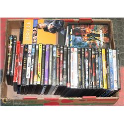 LARGE FLAT W/40 DVD MOVIES INCL.