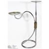 Image 3 : 3PC SILVER FINISH DESIGNER CANDLE HOLDERS.